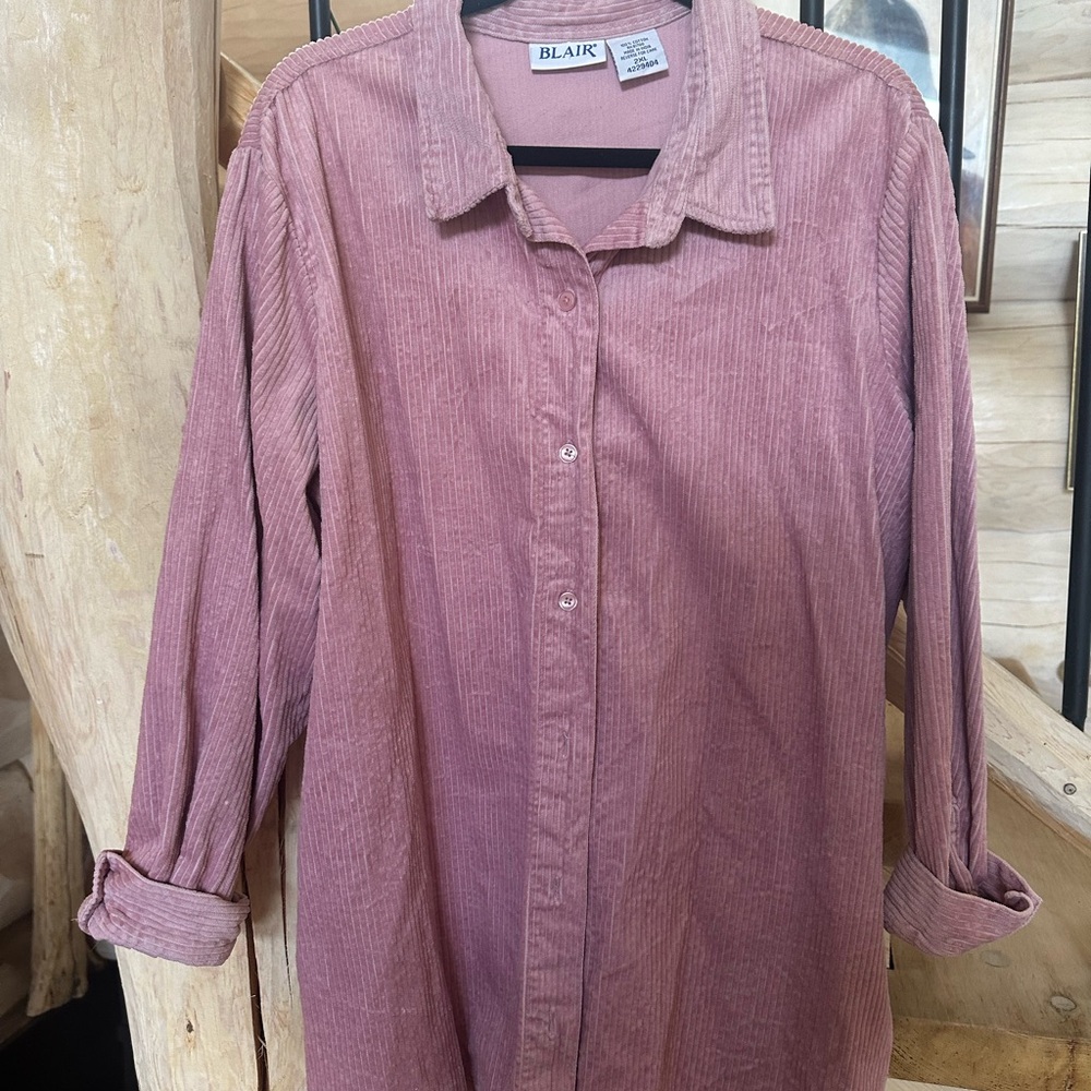 Blair Pink Corduroy Shirt